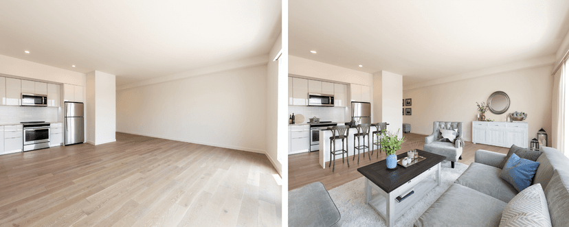 Virtual Staging Example